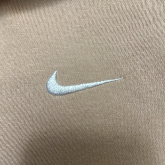Nike Lab solo swish beige hoodie - Picture 3 of 3